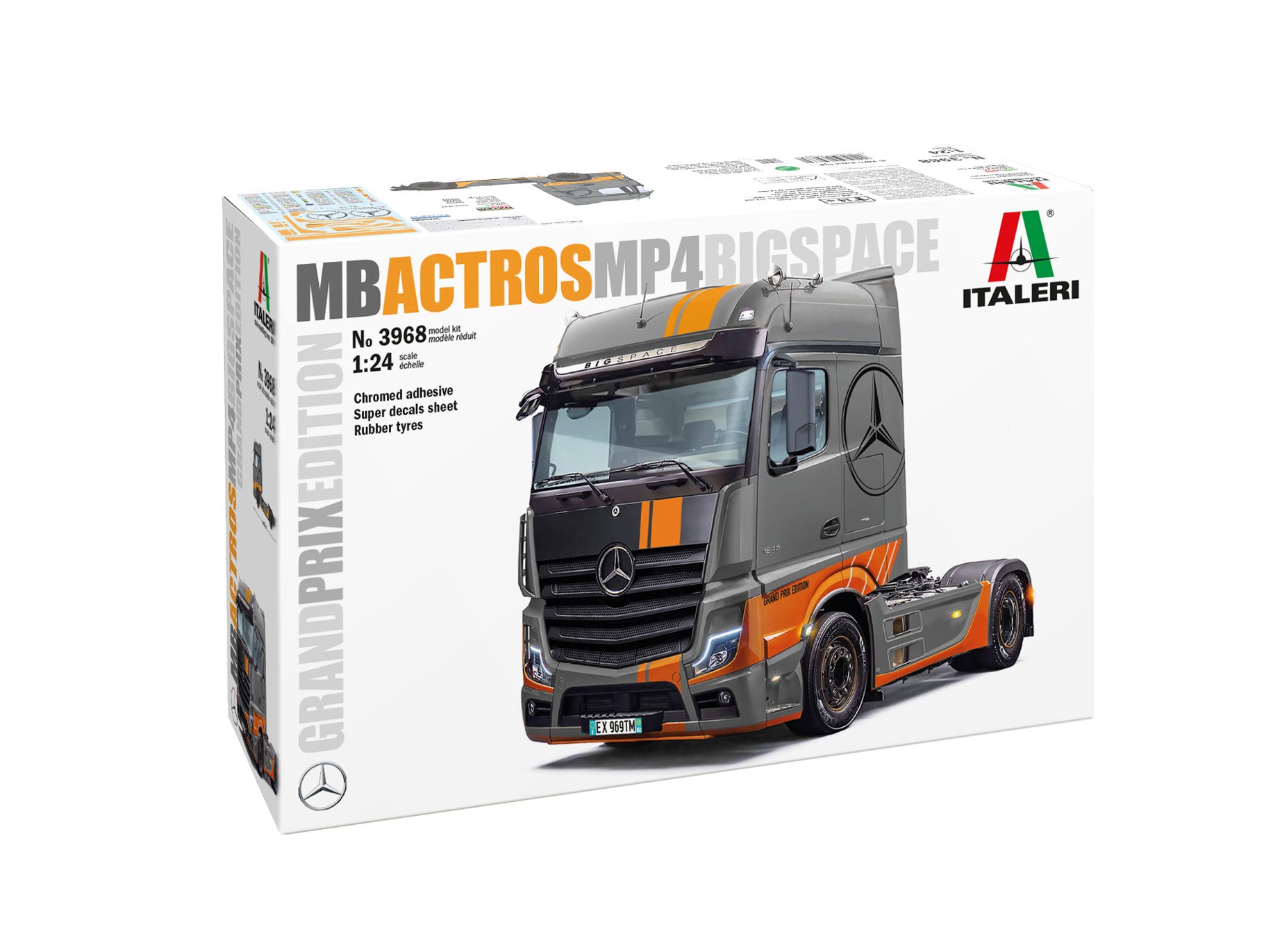 Italeri 1:24 Mercedes-Benz Actros MP4 Big Space Grand Prix Edition - 3968