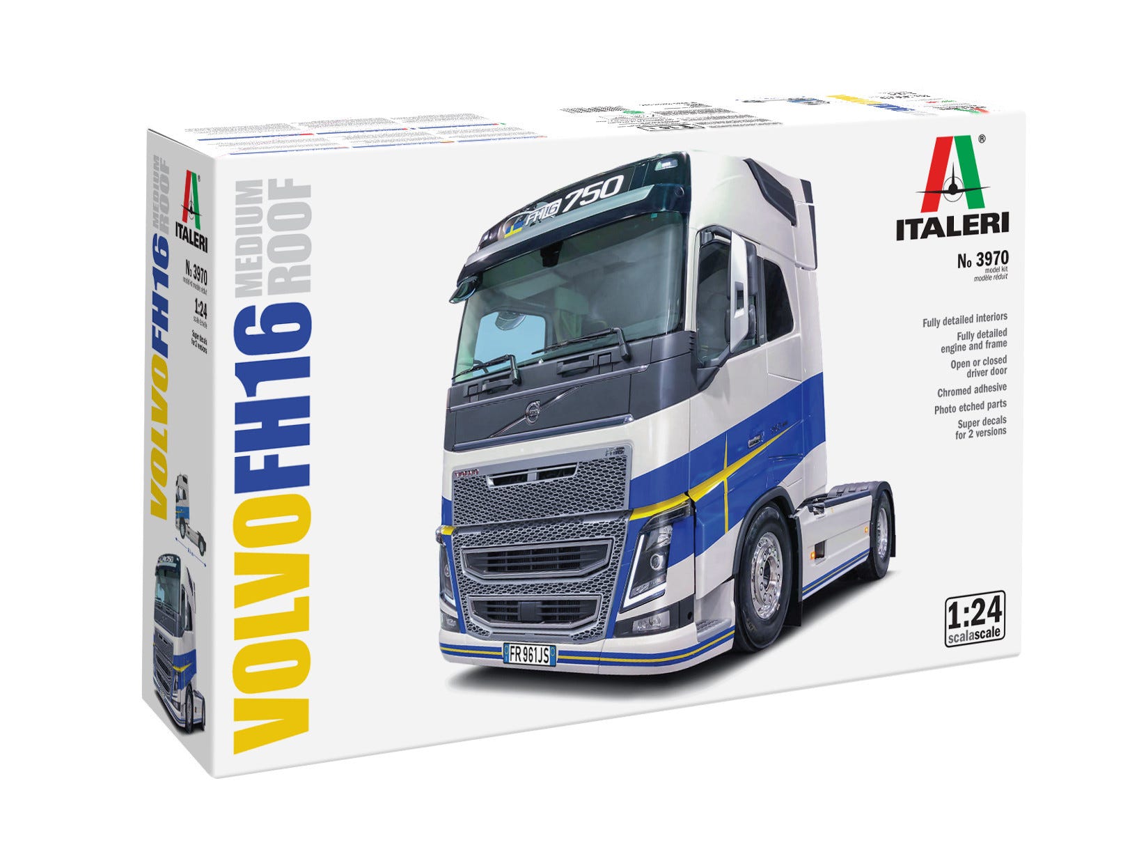 Italeri 1:24 Volvo FH16 750 (Medium Roof) - 3970