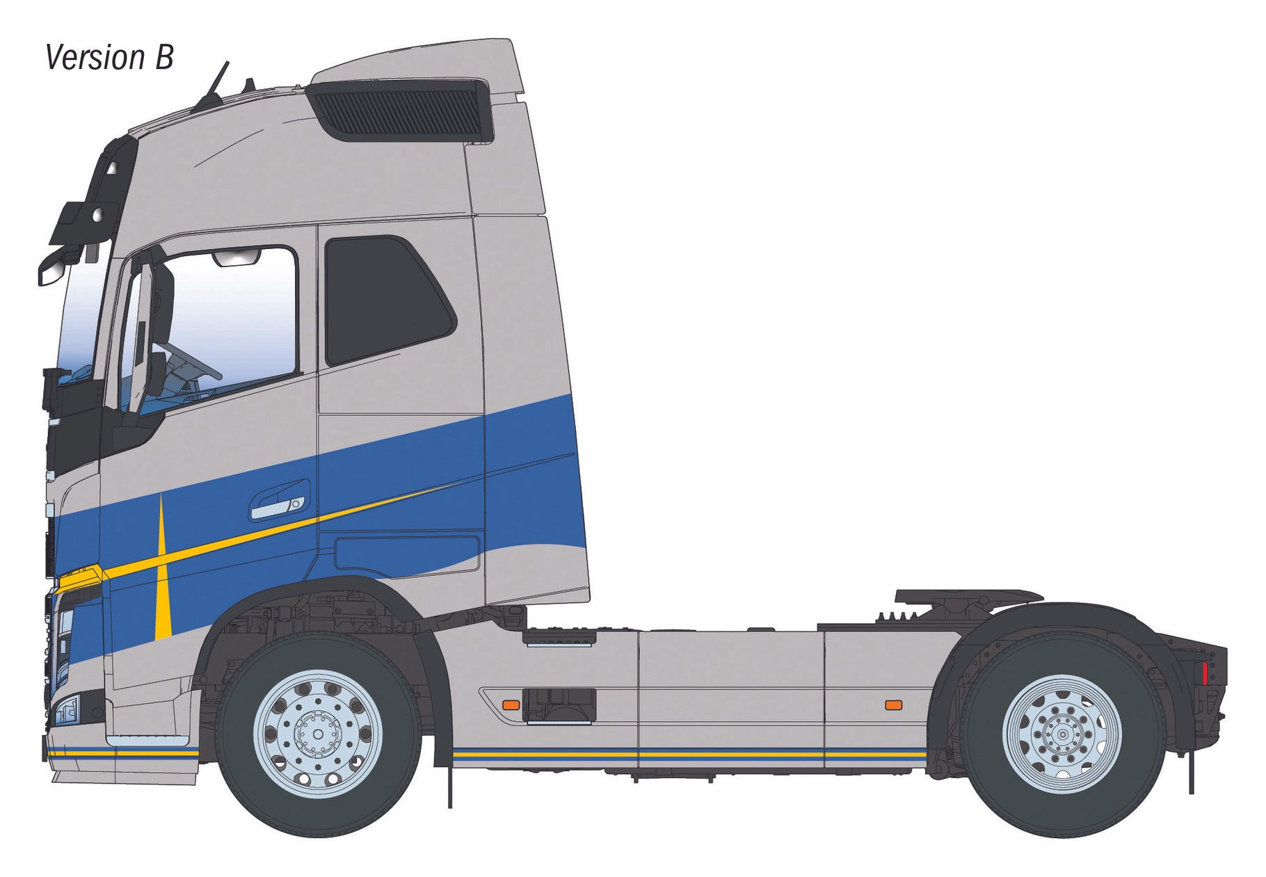Italeri 1:24 Volvo FH16 750 (Medium Roof) - 3970