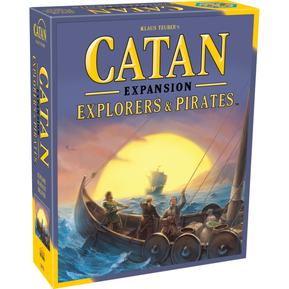 Catan Expansion: Explorers & Pirates - Loaded Dice Barry Vale of Glamorgan CF64 3HD
