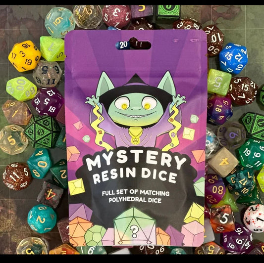 Mystery Dice Goblin - Halloween Spooky Mystery Blind Bag - Loaded Dice