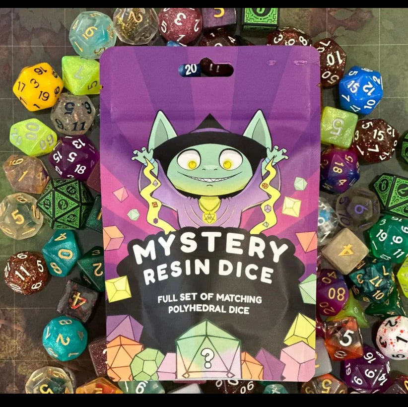 Mystery Dice Goblin - Halloween Spooky Mystery Blind Bag - Loaded Dice