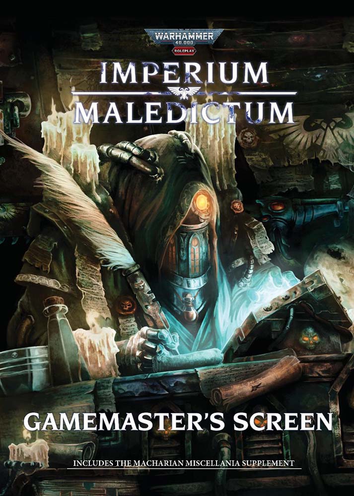 Warhammer 40,000 Roleplay: Imperium Maledictum Gamemaster's Screen - Loaded Dice