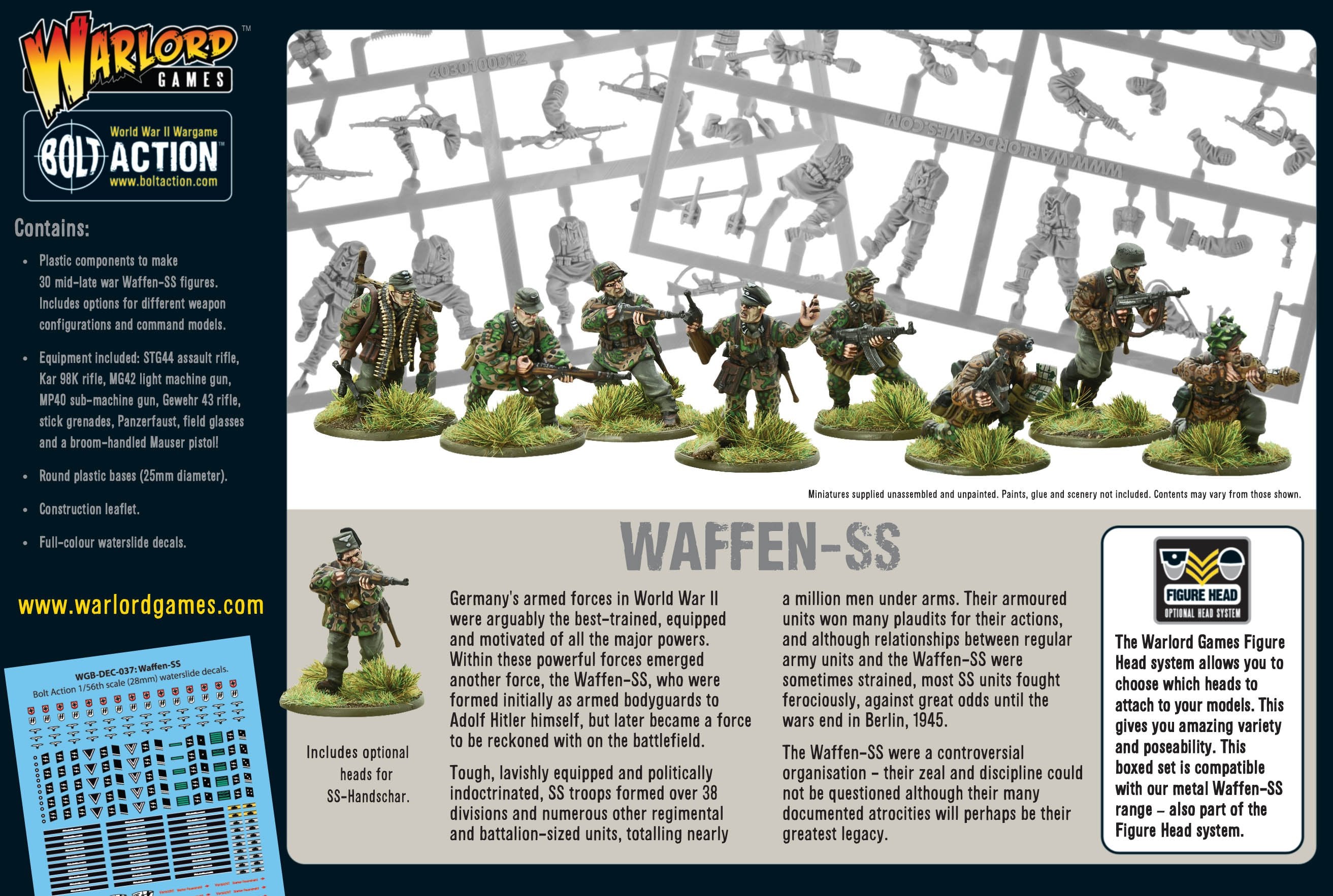 Bolt Action - Waffen SS - Loaded Dice