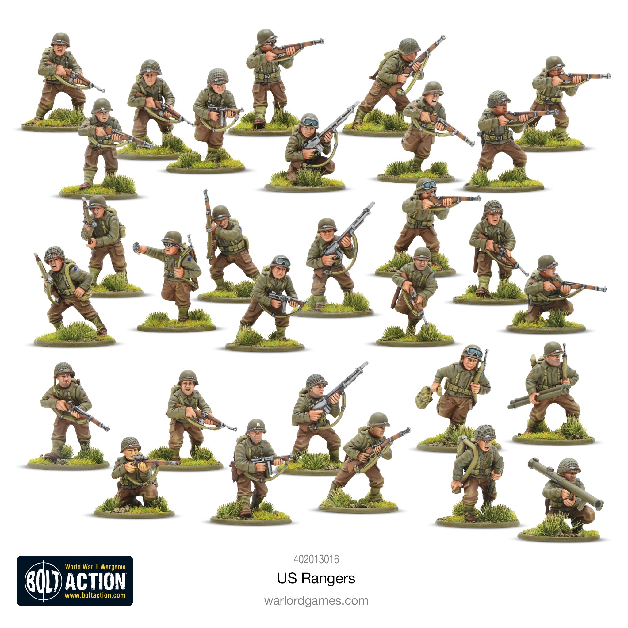Bolt Action - US Rangers - Loaded Dice