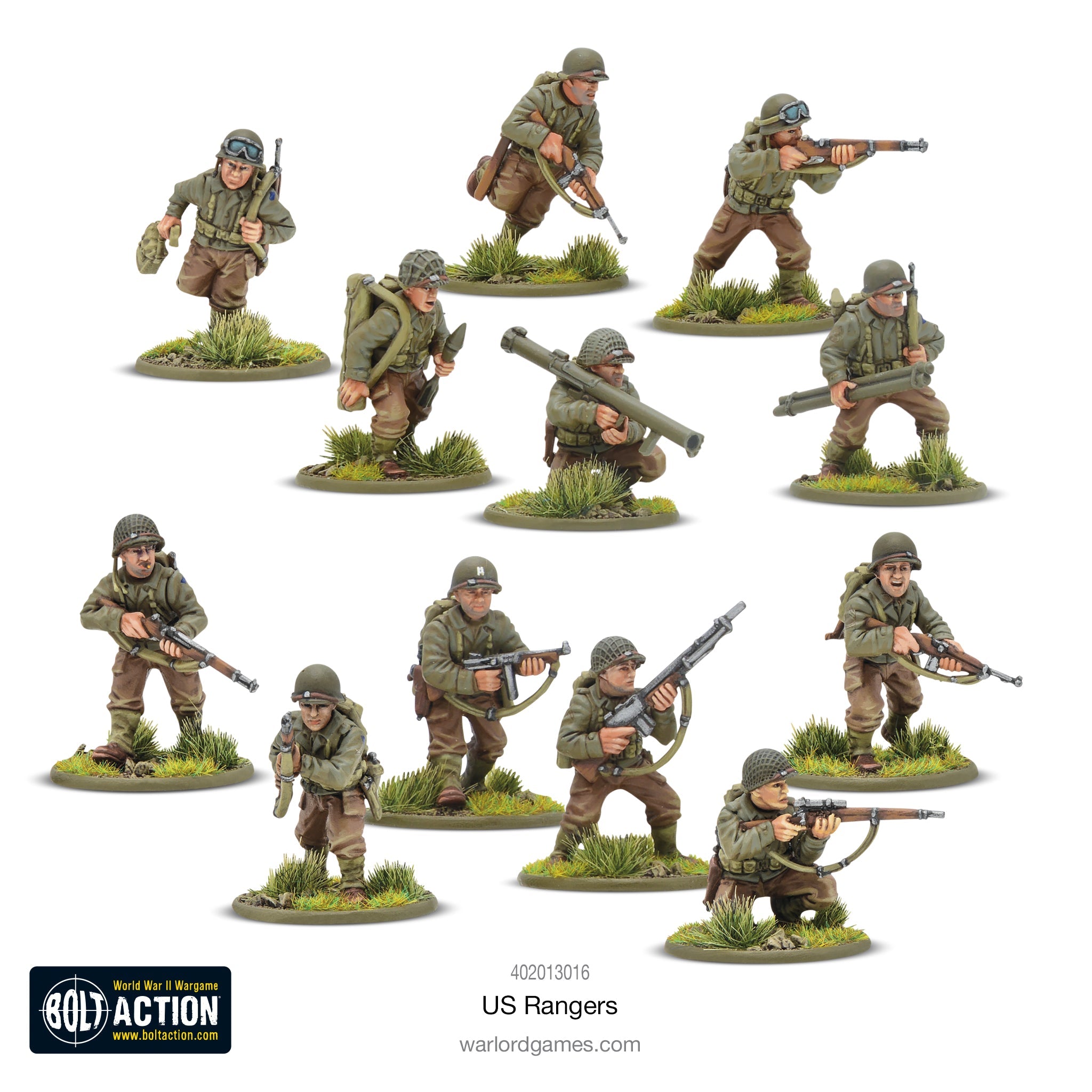 Bolt Action - US Rangers - Loaded Dice