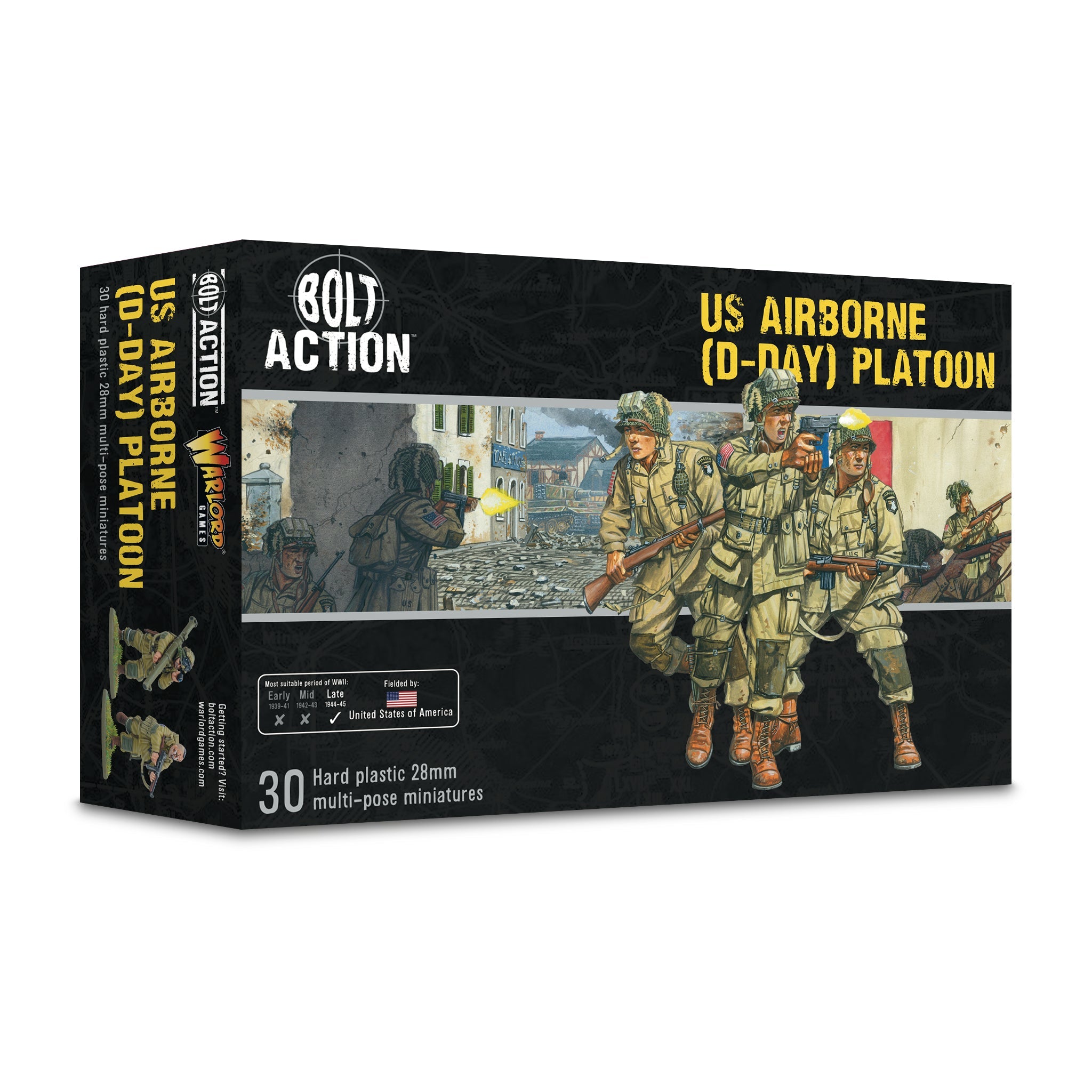 Bolt Action - US Airborne (D-Day) Platoon - Loaded Dice