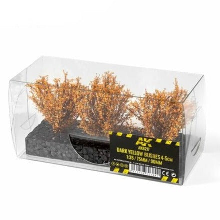 AK Interactive Dark Yellow Bushes 4-6cm -1:35 / 75 mm / 90 mm AK8217 - Loaded Dice