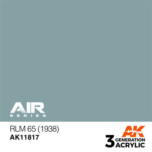 AK Interactive 3rd Gen Acrylic RLM 65 (1938) 17ml AK11817 - Loaded Dice Barry Vale of Glamorgan CF64 3HD