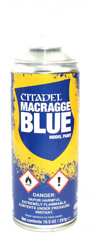 Citadel Macragge Blue Spray Paint 400ml - Loaded Dice Barry Vale of Glamorgan CF64 3HD