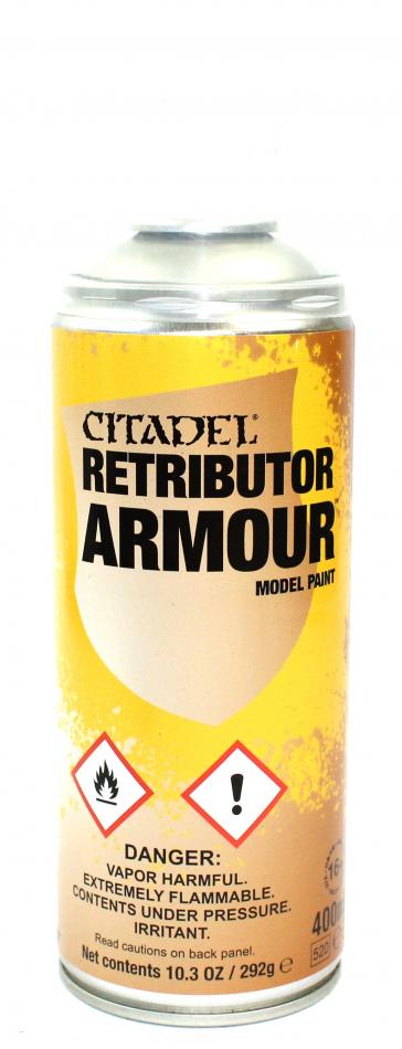Citadel Retributor Armour Spray Paint 400ml - Loaded Dice Barry Vale of Glamorgan CF64 3HD
