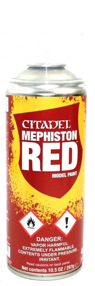 Citadel Mephiston Red Spray Paint 400ml - Loaded Dice Barry Vale of Glamorgan CF64 3HD