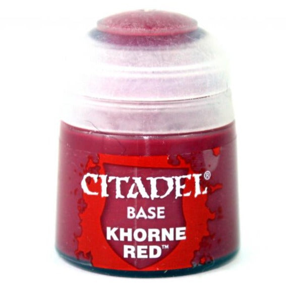 Citadel Base: Khorne Red 12ml - Loaded Dice Barry Vale of Glamorgan CF64 3HD