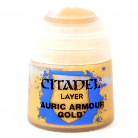 Citadel Layer: Auric Armour Gold 12ml - Loaded Dice Barry Vale of Glamorgan CF64 3HD