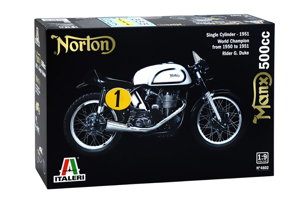 Italeri 1:9 Norton Manx 500CC 1951 - 4602