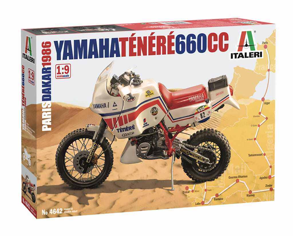 Italeri 1:9 Yamaha Tenerè 660 cc 1986 - 4642