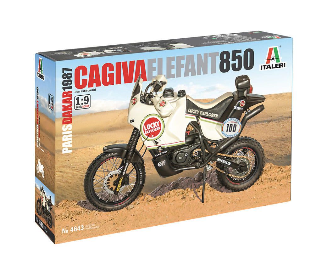 Italeri 1:9 Cagiva “Elephant” 850 Paris- Dakar 1987 - 4643