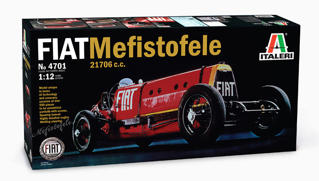 Italeri 1:12 Fiat Mefistofele - 4701