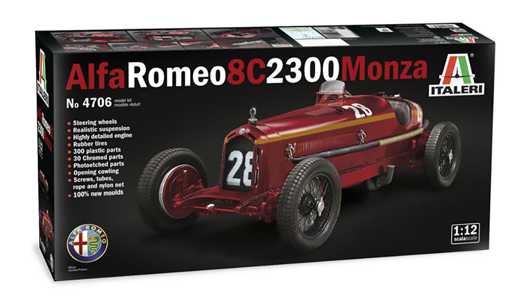 Italeri 1:12 Alfa Romeo 8C 2300 "Monza" - 4706
