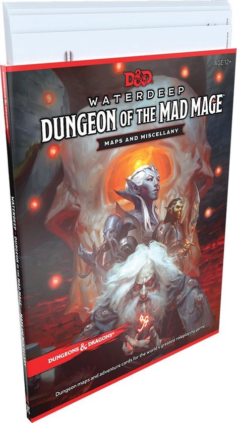 D&D RPG Waterdeep: Dungeon of the Mad Mage - Maps & Miscellany - Loaded Dice Barry Vale of Glamorgan CF64 3HD