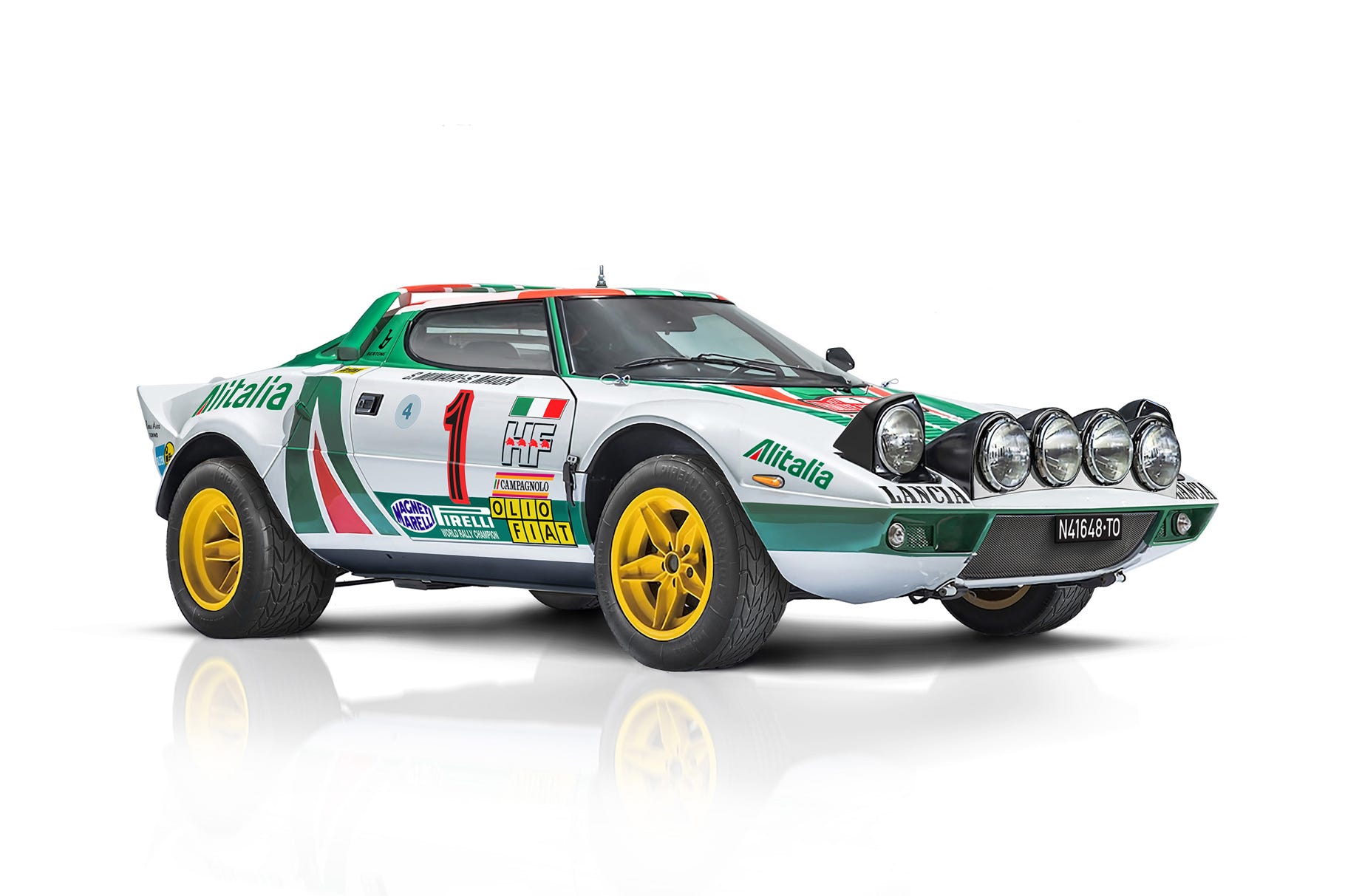 Italeri 1:12 Lancia Stratos HF Group 4 Monte Carlo Rally 1977 - 4714