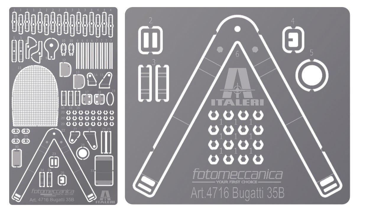 Italeri 1:12 Bugatti Type 35B - Targa Florio '29 / Monaco GP '30 - 4716