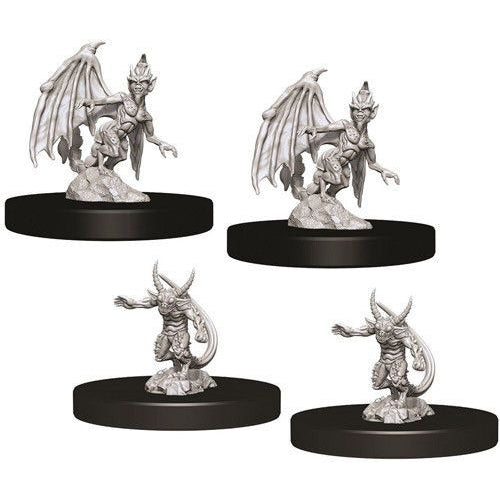 D&D Nolzurs Marvelous Miniatures: Quasit & Imp - Wave 9 - Loaded Dice