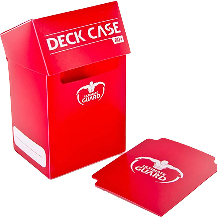 Ultimate Guard - Deck Case 80+ - Red - Loaded Dice Barry Vale of Glamorgan CF64 3HD