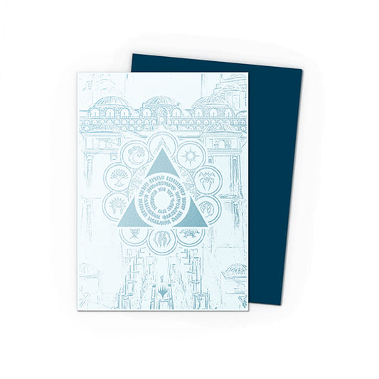 Dragon Shield - Dual Matte Art Standard Sleeves 100pk - MTG Azorious Senate - Loaded Dice