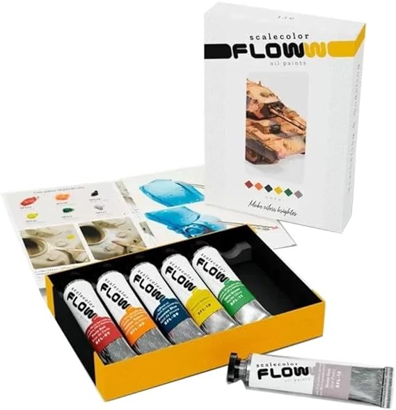 Scale75 - Scalecolour Flow Oil Paints - Core - Loaded Dice Barry Vale of Glamorgan CF64 3HD
