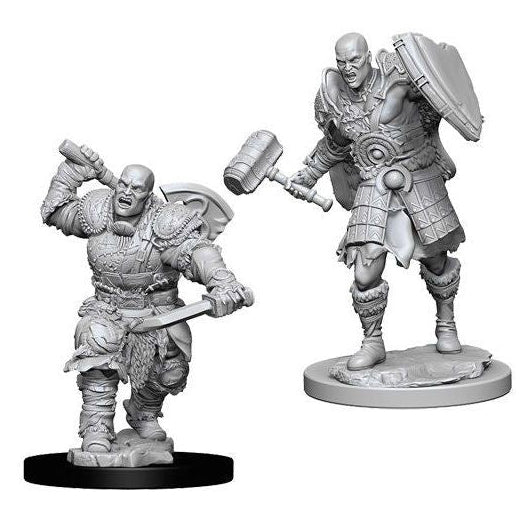 WizKids - D&D Nolzurs Marvelous Miniatures: Male Goliath Fighter - Wave 7 - Loaded Dice
