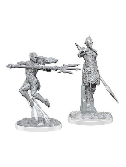WizKids - D&D Nolzurs Marvelous Miniatures: Sea Elf Fighters - Wave 20 - Loaded Dice