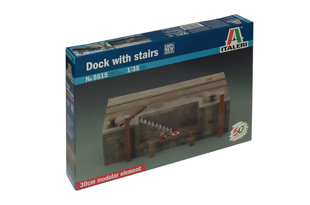 Italeri 1:35 Dock with Stairs - 5615