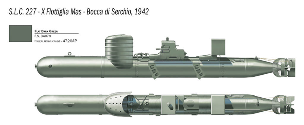 Italeri 1:35 S.L.C. Maiale - 5621