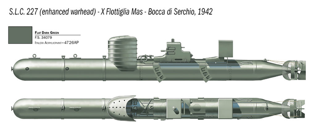 Italeri 1:35 S.L.C. Maiale - 5621