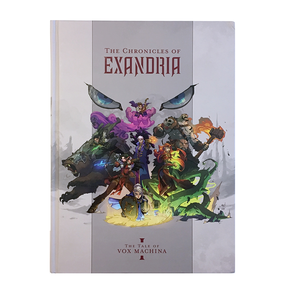 Critical Role - The Chronicles of Exandria Vol 1 The Tale of Vox Machina Hardcover - Loaded Dice