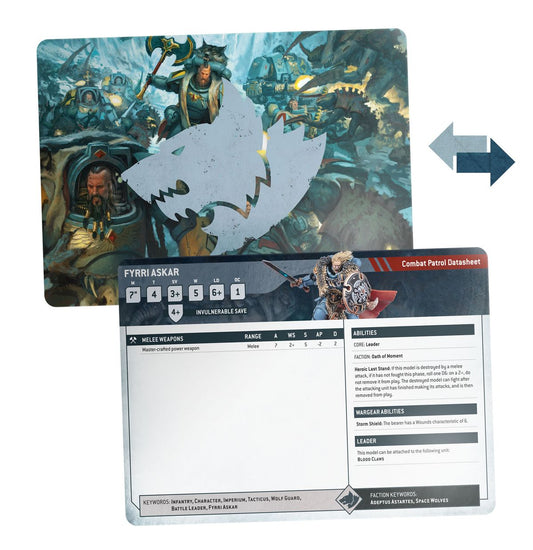 Datasheet Cards: Space Wolves - Loaded Dice