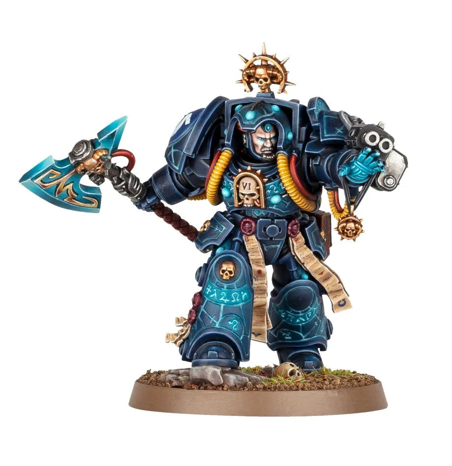 Space Marine Librarian in Terminator Armour - Release Date 22/7/23 - Loaded Dice Barry Vale of Glamorgan CF64 3HD