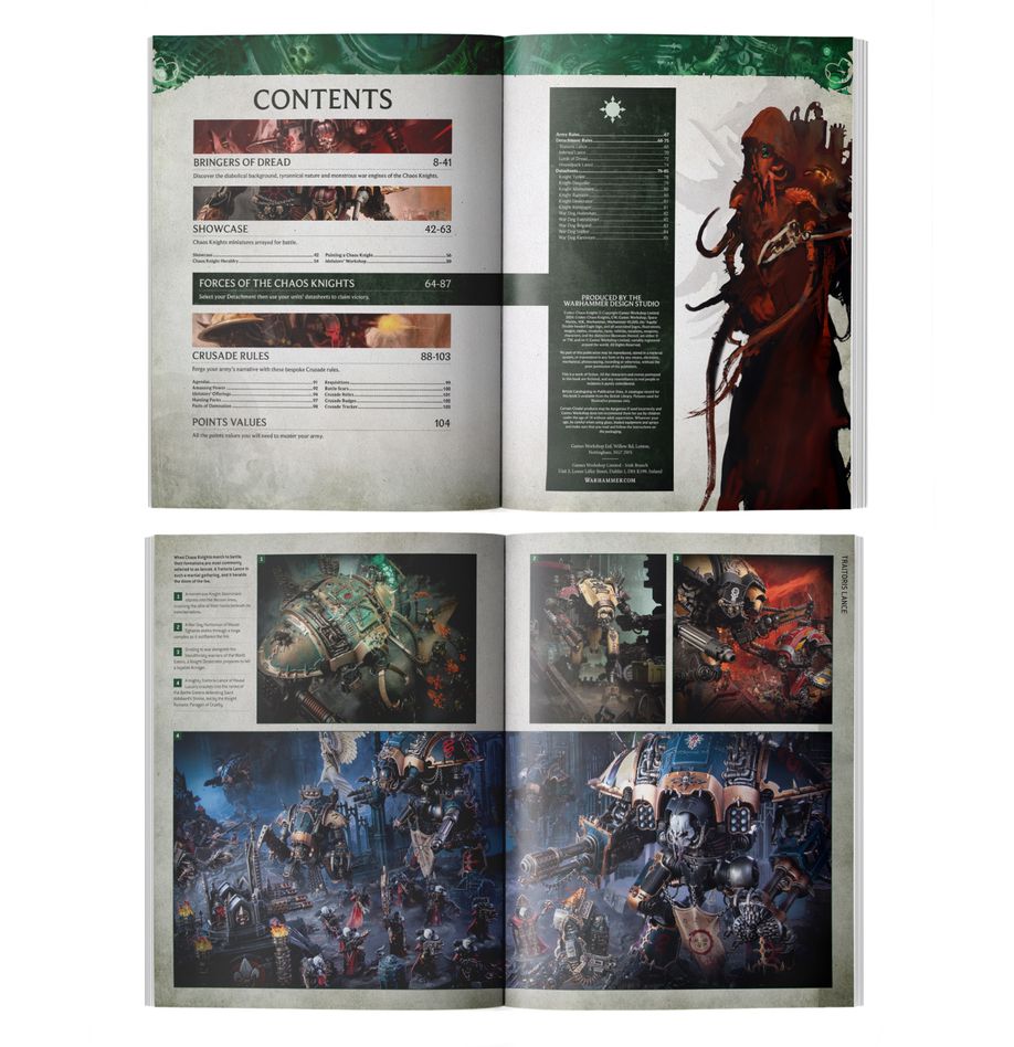 Codex: Chaos Knights (10th Edition) - Loaded Dice