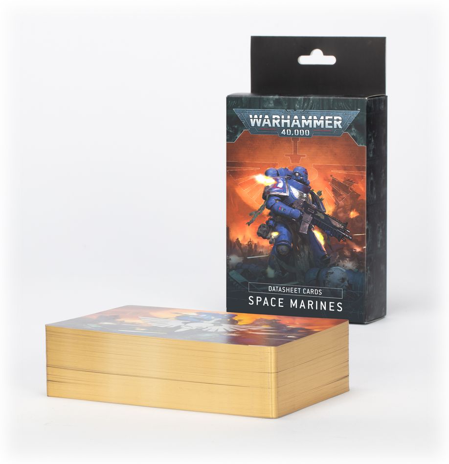 Datasheet Cards: Space Marines - Loaded Dice