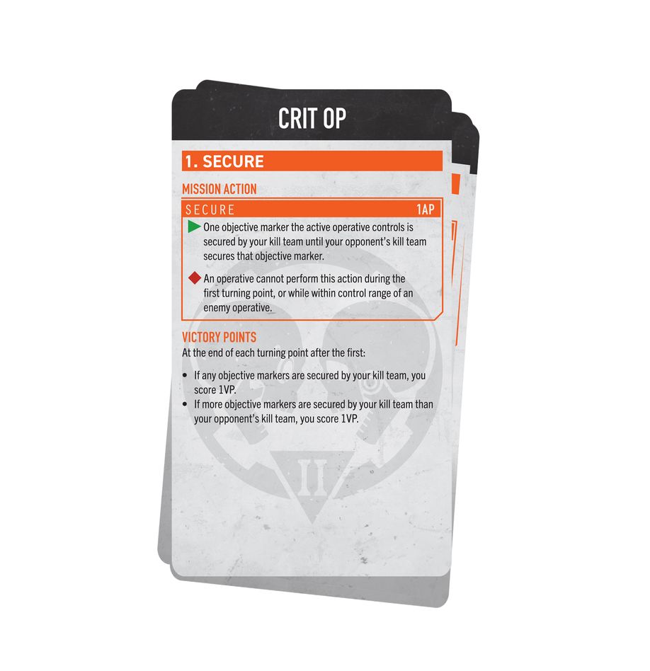 Kill Team: Approved Ops Cards 2025 - Loaded Dice