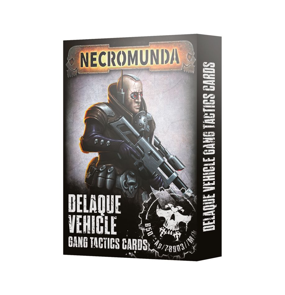 Necromunda: Delaque Vehicle Gang Tactics Cards - Loaded Dice