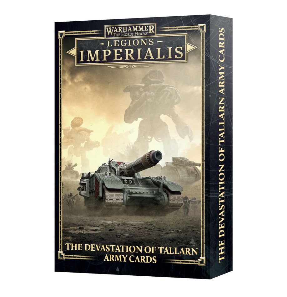 Legions Imperialis: Devastation of Tallarn Army Cards - Loaded Dice