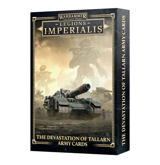 Legions Imperialis: Devastation of Tallarn Army Cards - Loaded Dice