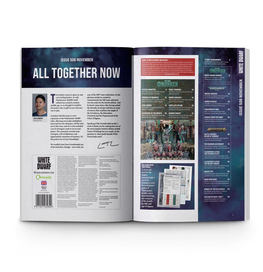 White Dwarf 506 (November 2024) - Loaded Dice