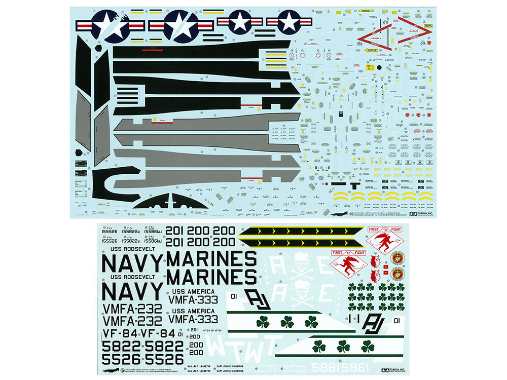 Tamiya 1/32 F-4J Phantom II Marines - Loaded Dice
