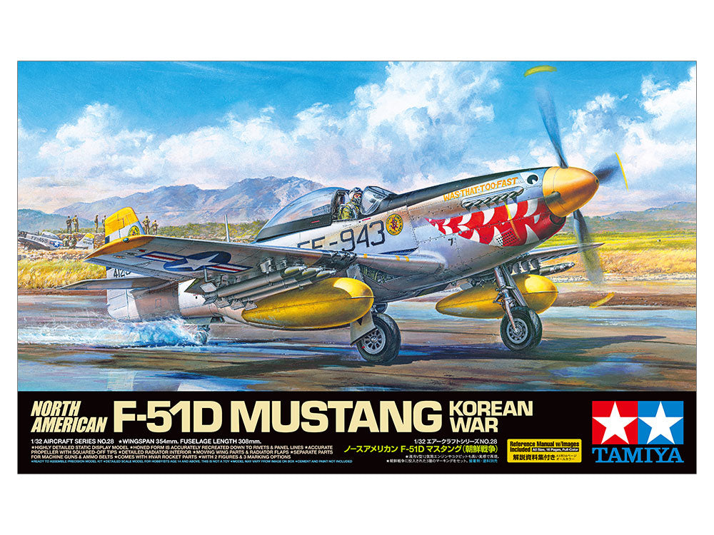 Tamiya North American F-51D Mustang Korean War - Loaded Dice