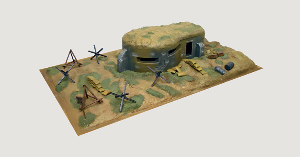 Italeri 1:72 Wwii-Bunker and Accessories - 6070