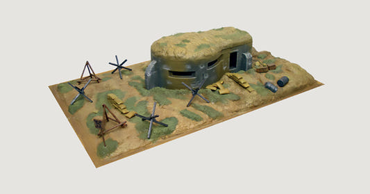 Italeri 1:72 Wwii-Bunker and Accessories - 6070