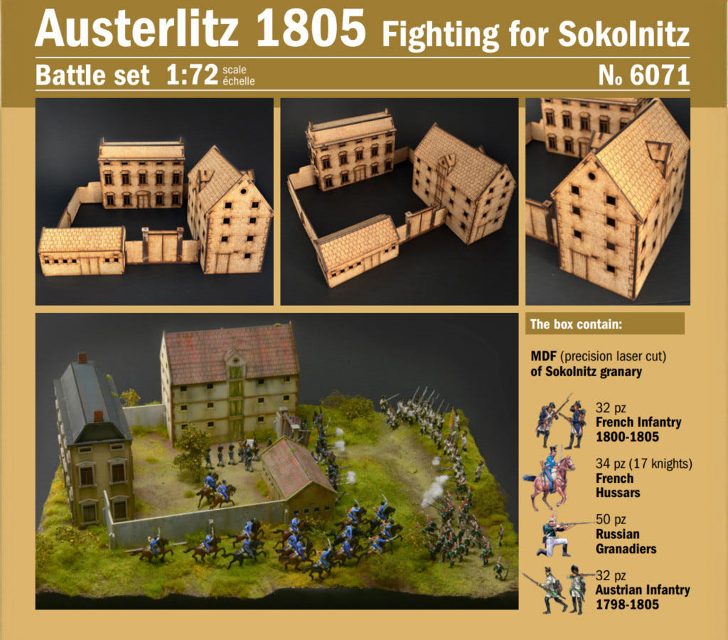 Italeri 1:72 Austerlitz 1805 - Fighting for Sokolnitz - 6071